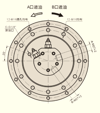 履带行走减速机